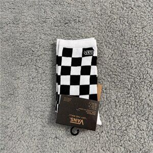 Vans Men's Black and White Socks